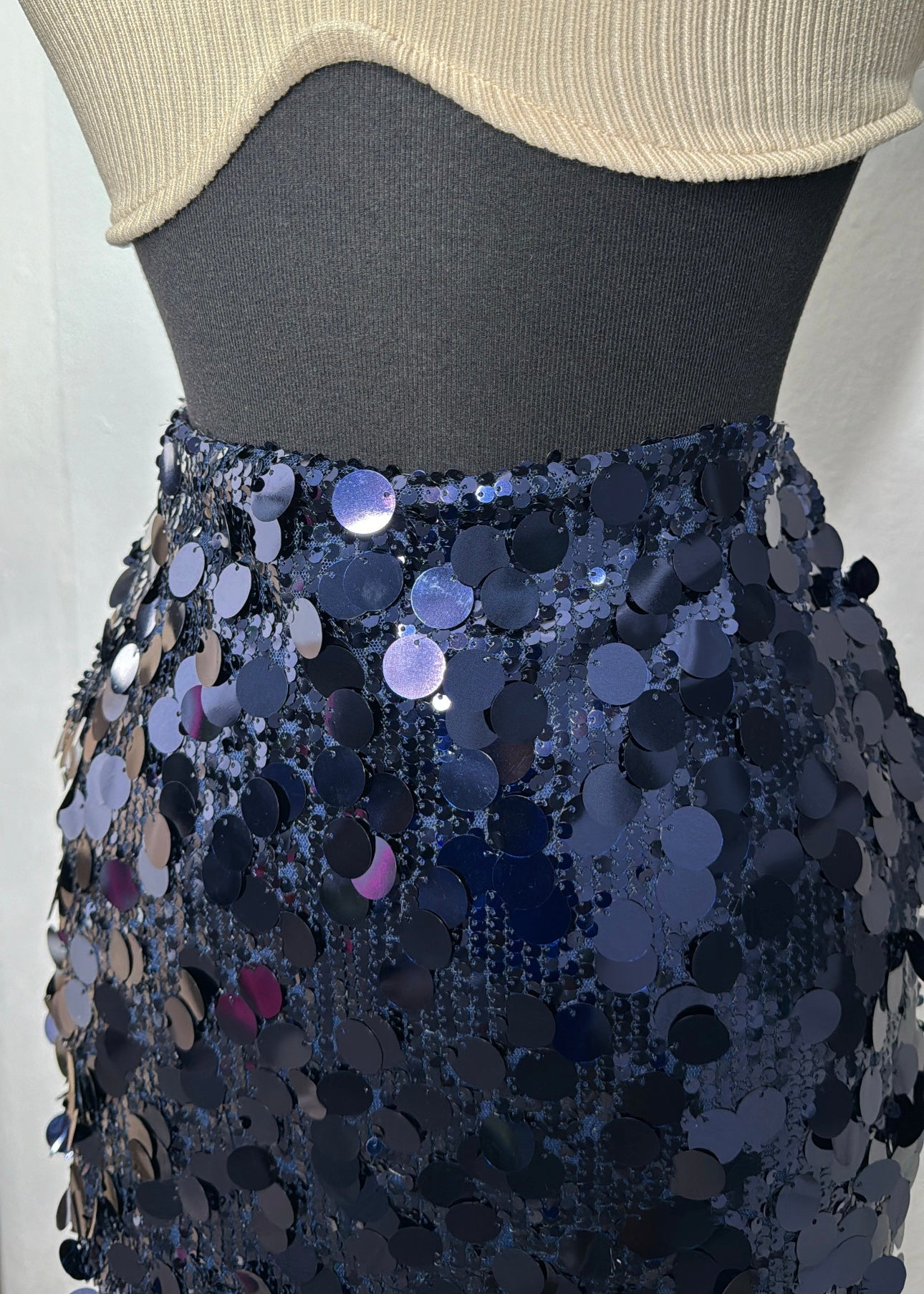 Sequin Mini Skirt